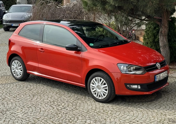 Volkswagen Polo cena 18500 przebieg: 173100, rok produkcji 2010 z Bolesławiec małe 596